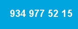 934 977 52 15 934 977 52 15